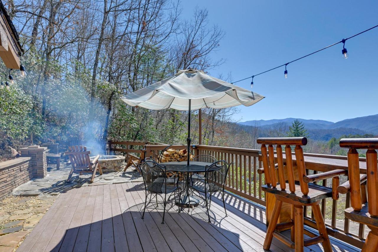 Beautiful Bryson City Home With Hot Tub And Mtn Views! Εξωτερικό φωτογραφία